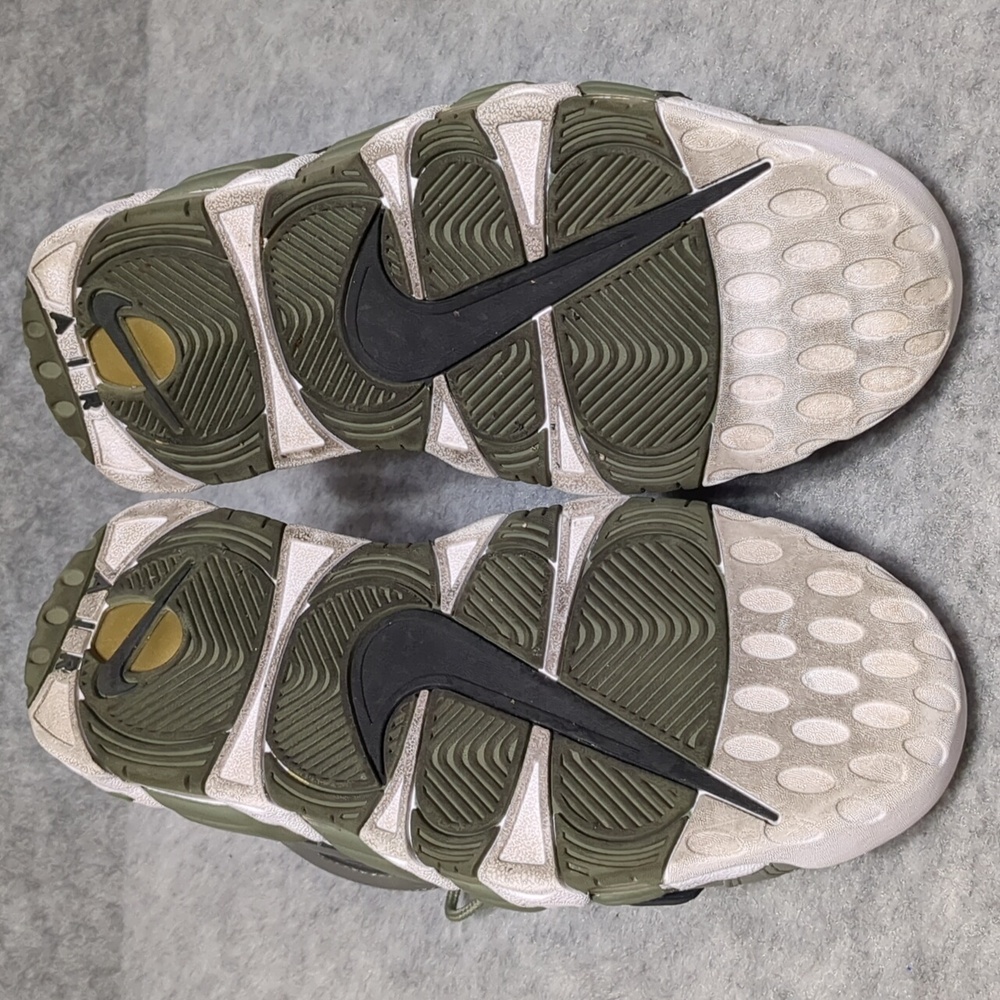 Nike Air More Uptempo Stucco Green Women's Shoes Size 7.5 - Picture 8 of 9